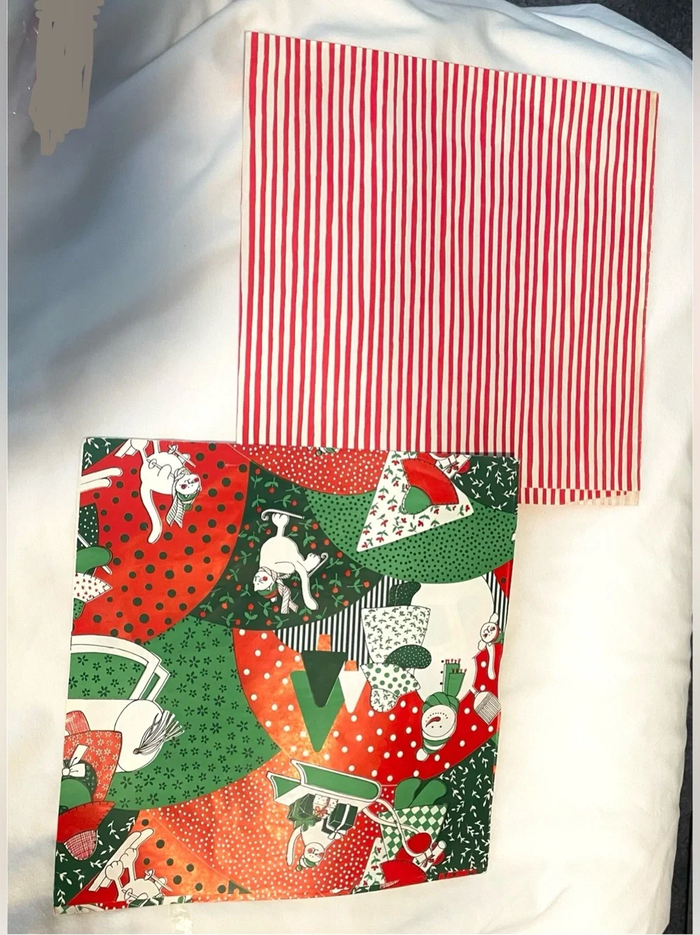 *VTG* Christmas Wrapping Supplies -Paper, Tissue & Bags -Retro Various Patterns